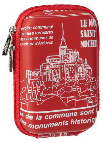 7103 (PU) Digital Case red Saint Michel (travel)