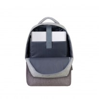 7562 grey/mocha anti-theft Laptop backpack 15.6