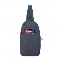 7711 dark grey сумка слинг для мобильных устройств