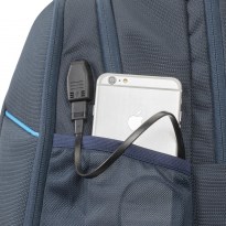 7861 dark blue ECO Gaming backpack 17.3