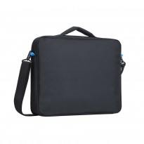8087 black Clamshell Laptop bag 16