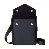 8511 black Canvas Crossbody bag